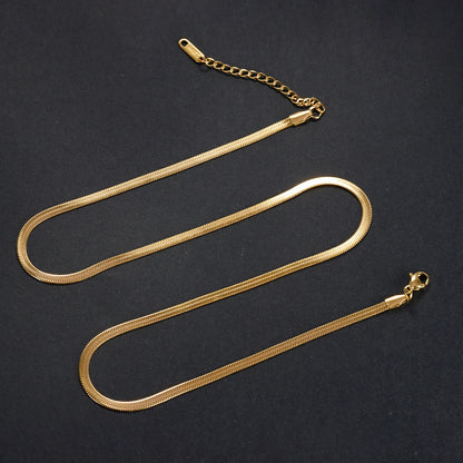 Serpentine Gold Choker