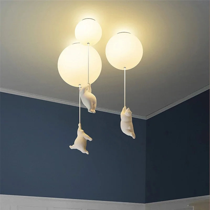 Polar Bear Children's Chandelier