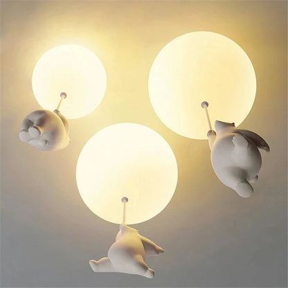 Polar Bear Children's Chandelier